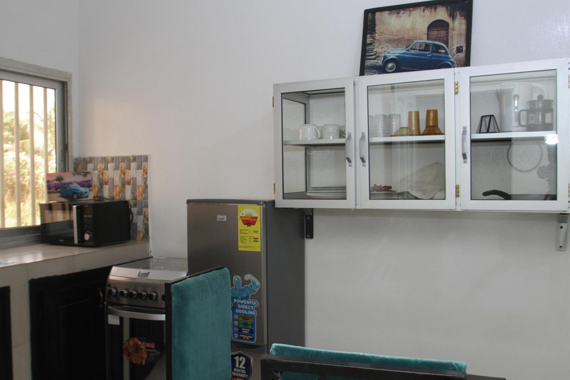 " Le Nid Douillet ", Un Fabuleux Studio, Calme, Cosy Et Bien Climatise Au Centre De Saly Buitenkant foto